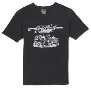 NWT Lucky Brand Pink Floyd Live Tee Lg Mens Black